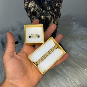 Anillo y Manilla de Oro 18K